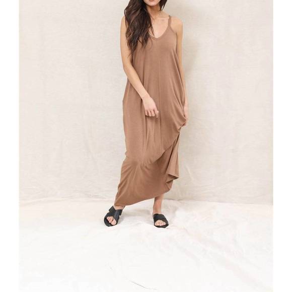 Rachel Everyday Maxi Dress - Mustard